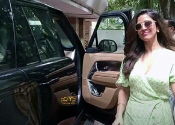 Nimrat Kaur in Range Rover