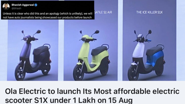 ola ceo event cancelled journalist stranded