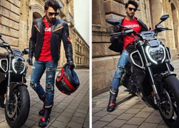 Ranveer Singh Ducati Diavel V4 Brand Ambassador