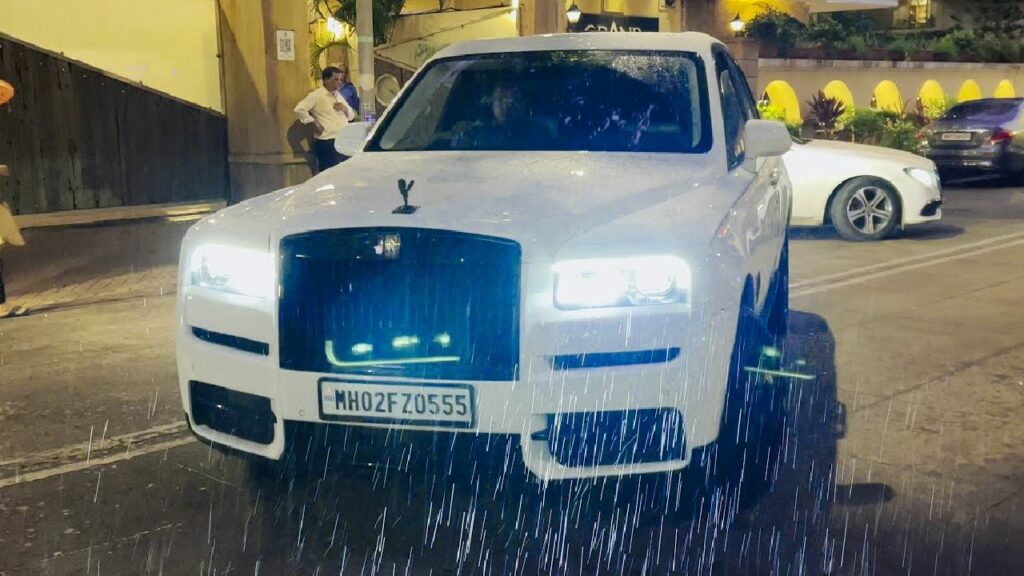 Shah Rukh Khan Rolls Royce Cullinan Black Badge