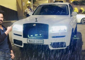 Shah Rukh Khan Rolls Royce Cullinan Black Badge