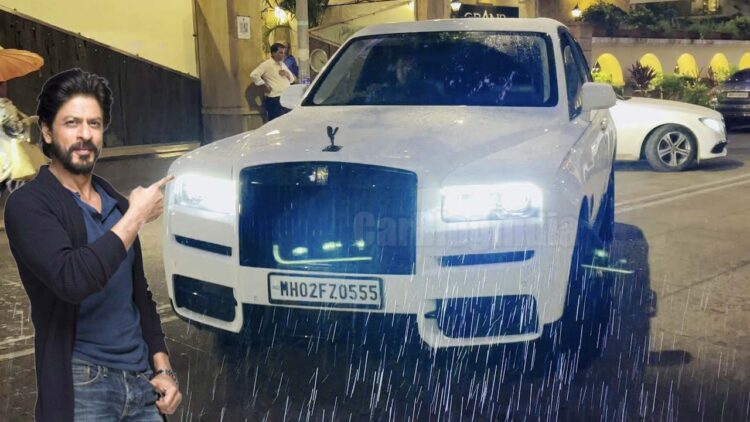 Shah Rukh Khan Rolls Royce Cullinan Black Badge