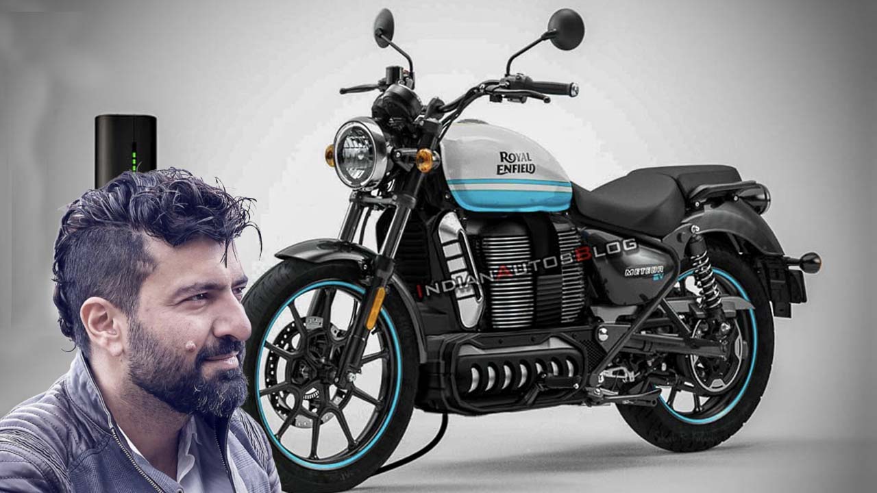 siddharth lal royal enfield electric bike