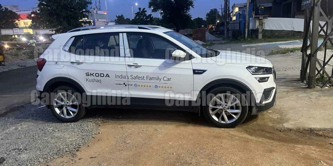 skoda kushaq style variant new alloy wheels