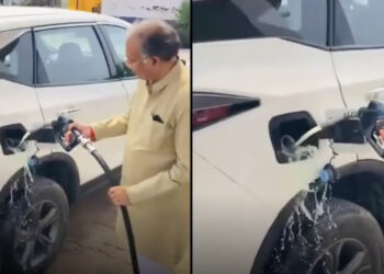 Man Wastes Petrol to Create Reel