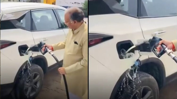 Man Wastes Petrol to Create Reel