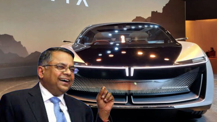 Tata Motors Avinya Electric concept chairman Chandrashekharan