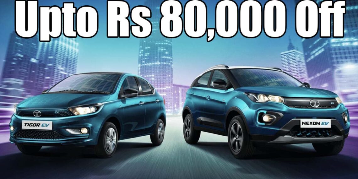 tata nexon tigor ev discounts aug 2023