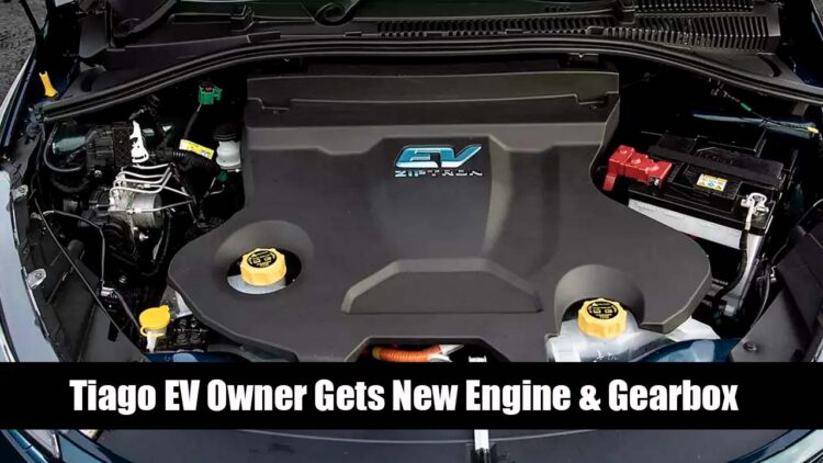 tata tiago ev motor gearbox change