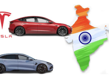 Tesla byd production india race