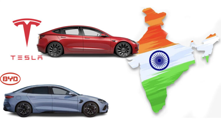 Tesla Byd Production India Race