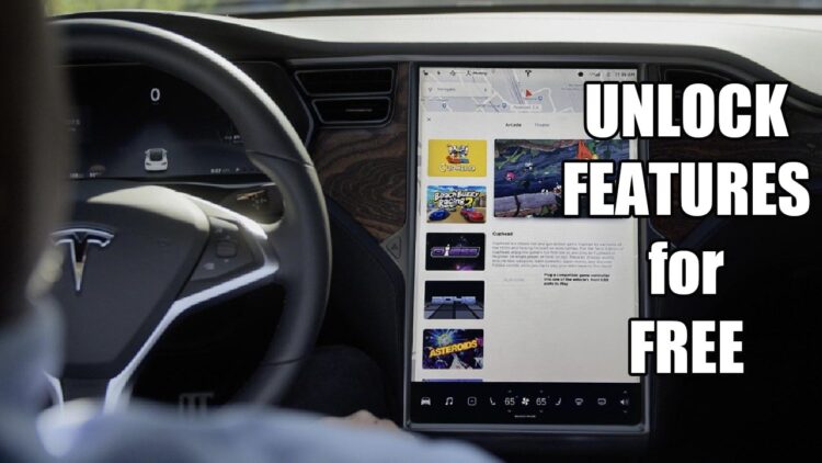 Tesla features unlocked free