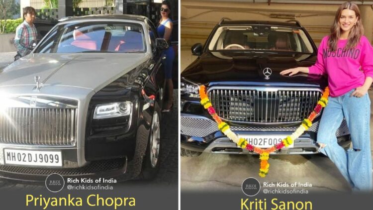 Top 5 Indian Actresses with Swanky Cars