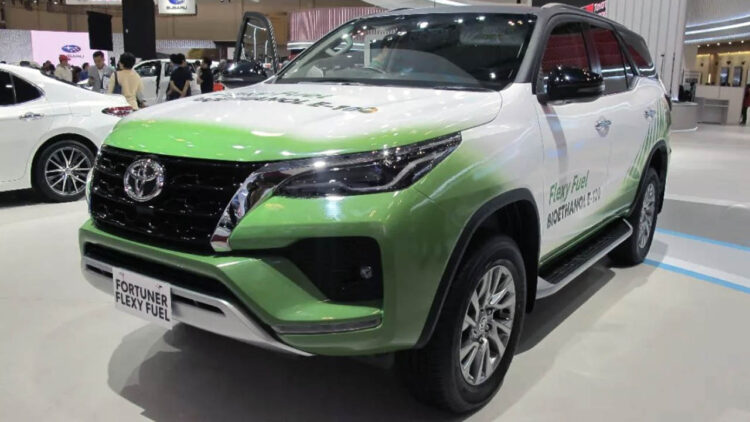 Toyota Fortuner Flex Fuel Bioethanol