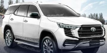 Toyota Fortuner Land Cruiser Innova Crysta Mashup