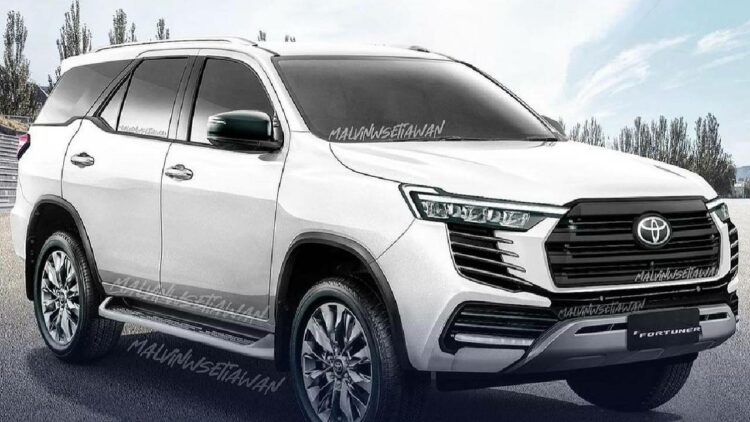 Toyota Fortuner Land Cruiser Innova Crysta Mashup