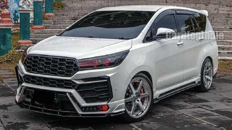 toyota innova crysta lamborghini urus body kit