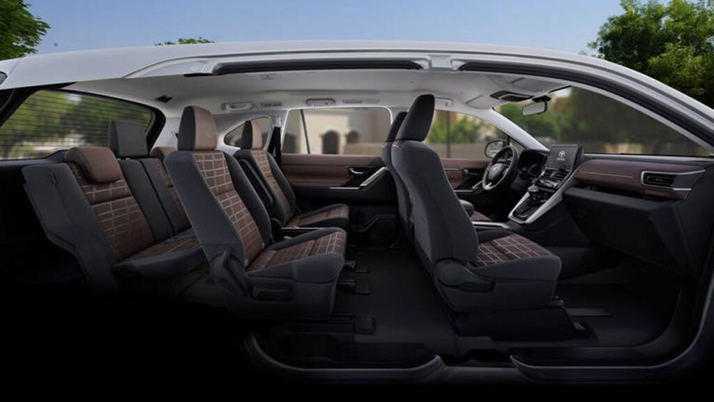 Toyota Innova Hybrid Interior Seats