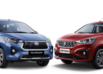 toyota rumion vs maruti ertiga