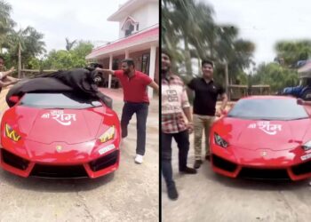 youtuber jai shree ram lamborghini huracan