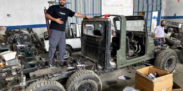 youtuber mahindra thar 6x6