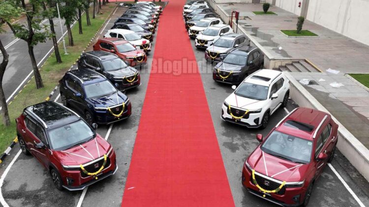 100 honda elevate mega delivery