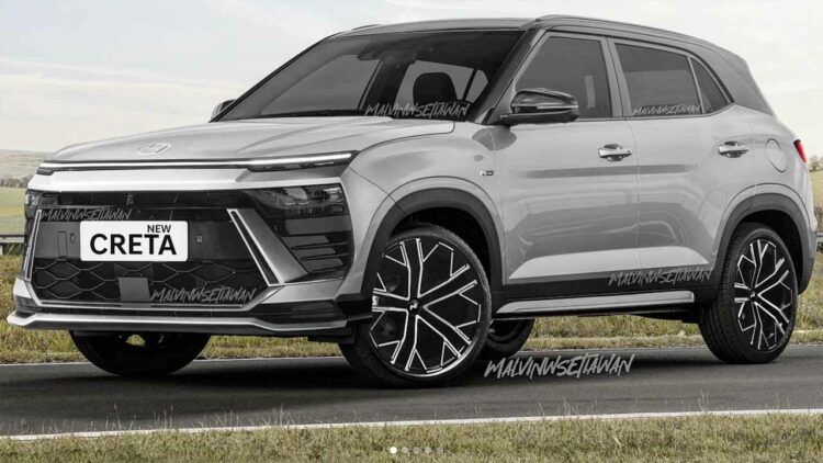 2024 Hyundai Creta Facelift Lamborghini Urus Look