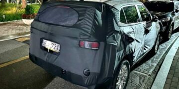 2024 hyundai creta facelift rear three quarters south korea