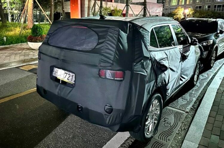 2024 hyundai creta facelift rear three quarters south korea