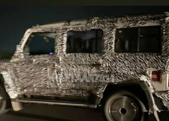 5-Door Force Gurkha Spied Testing