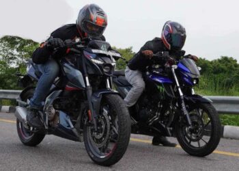 Yamaha FZ25 vs Bajaj Pulsar N250 Drag Race