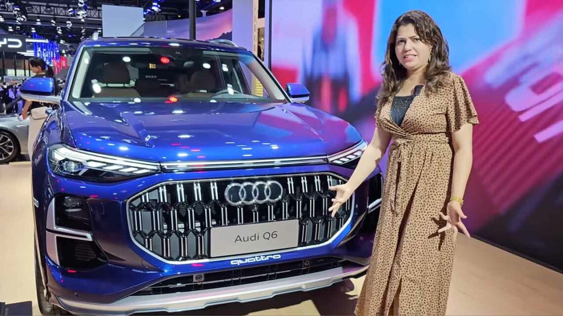 audi q6 quattro walkarond video indian vlogger