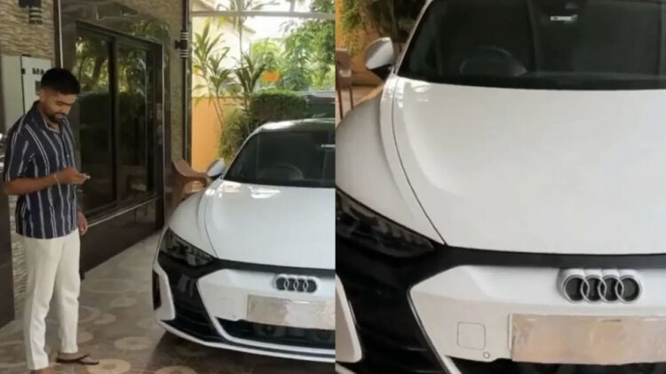 Babar Azam Audi E tron Gt