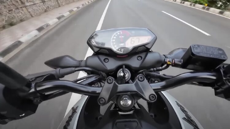 Bajaj Pulsar N150 Acceleration and Top Speed Test