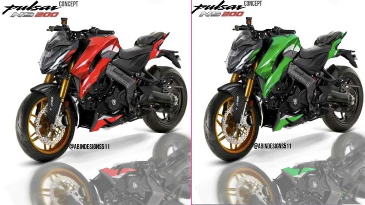 bajaj pulsar ns200 concept
