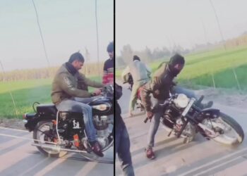 Bajaj Pulsar 220 vs RE Bullet Tug of War