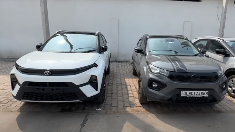 2023 Tata Nexon Facelift and Pre facelift Nexon Comparison