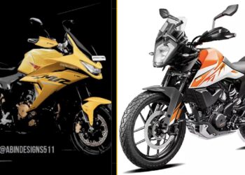 hero karizma adventure vs ktm adventure 250