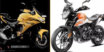 hero karizma adventure vs ktm adventure 250