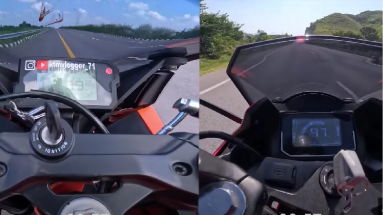 Hero Karimza Xmr Vs Ktm Rc200 Top Speed and Acceleration Test