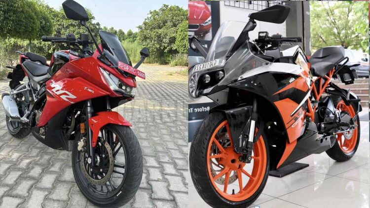 Hero Karizma Xmr Vs Ktm Rc200 Comparison