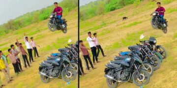 Hero Splendor Fly Over 5 Motorcycles
