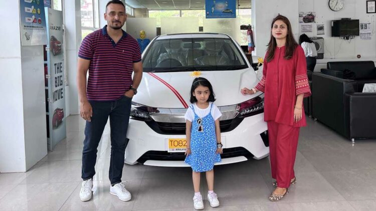 honda city delivery