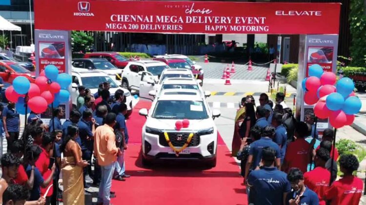 honda elevate mega delivery event chennai