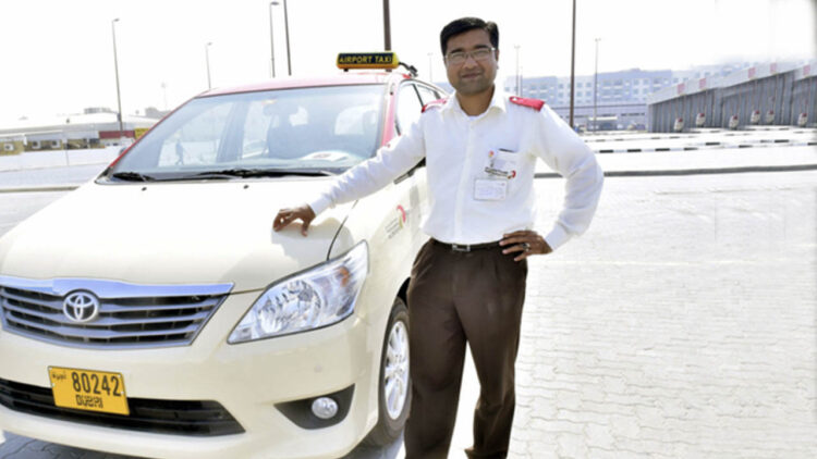 Indian Taxi Driver Dubai