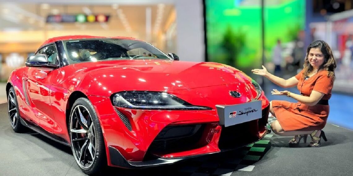 Indian Vlogger Details Toyota Supra GR Sportscar