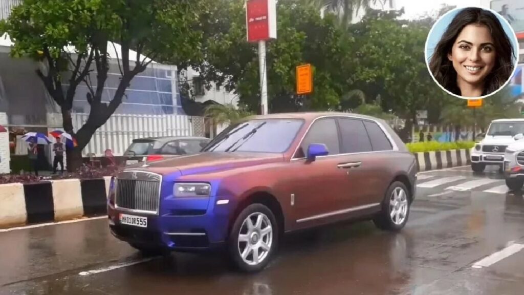 Isha Ambani Rolls Royce Cullinan Colour-Changing Wrap