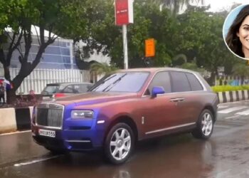Isha Ambani Rolls Royce Cullinan Colour-Changing Wrap