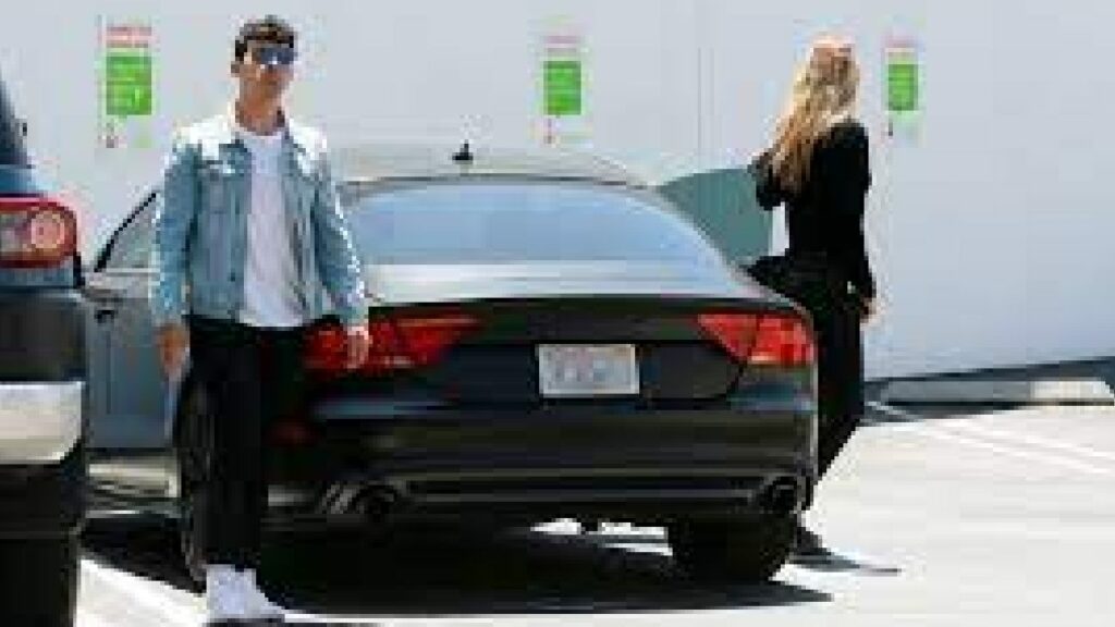 Joe Jonas in His Audi A7