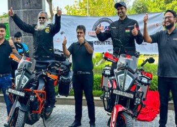 KTM Riders Travel from India to Europe and Middle East
